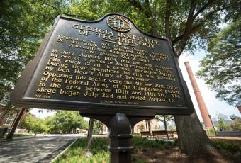 Georgia Tech historical marker